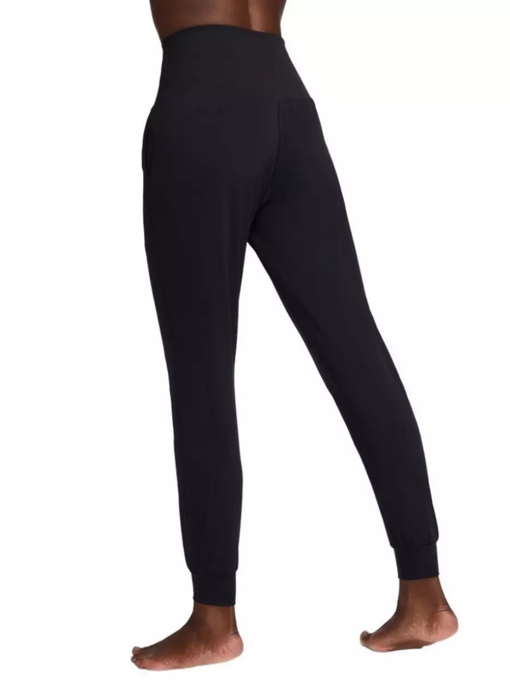 Nike Zenvy Black High-Waist Joggers - Picture 2 of 5